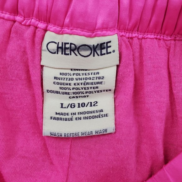 Cherokee Kids Girls Sequin Sparkle Elastic Waist Mini Skirt Pink Sz L/G (10/12) - Picture 7 of 9